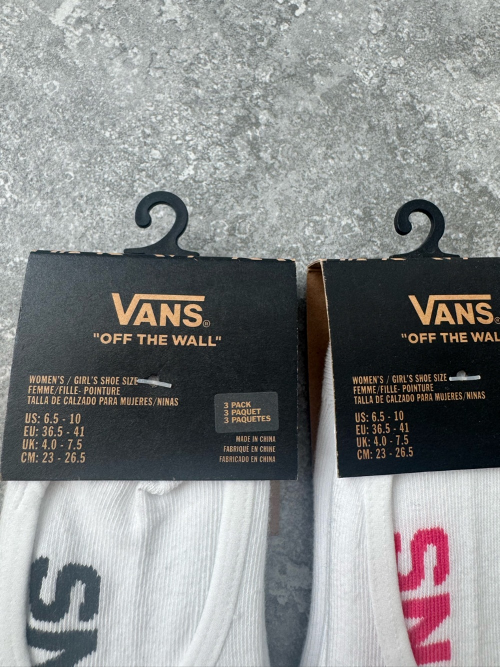 VANS no show Socks bundle 6 pairs women’s size 6.5-10 NEW - Picture 4 of 4